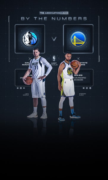 Western Conference finals: Mavericks vs. Warriors by the numbers